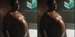 Sad Photos Of Mr. Ibu With A Protruded Stomach Surfaces - Fans Fears For His Life