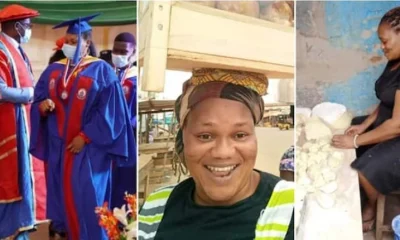 First-class degree student of University Of Education, Winneba selling on street