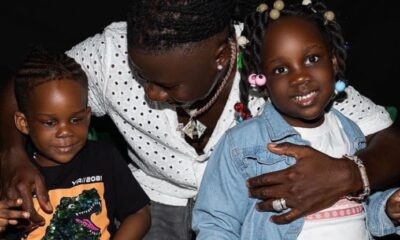 Stonebwoy and family